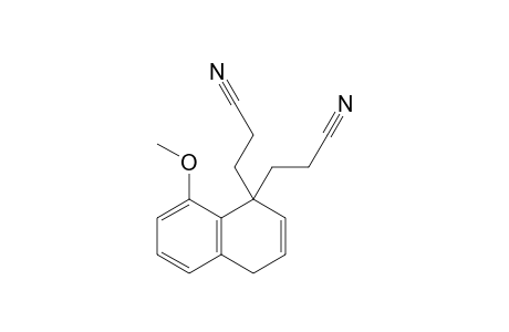 3,3'-(8-Methoxynaphthalene-1,1(4H)-diyl)di(propanenitrile)