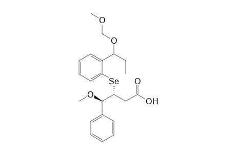 (R,S)-4-Methoxy-3-[2-(S)-(1-methoxymethoxypropyl)phenylselenyl]-4-phenylbutyric acid