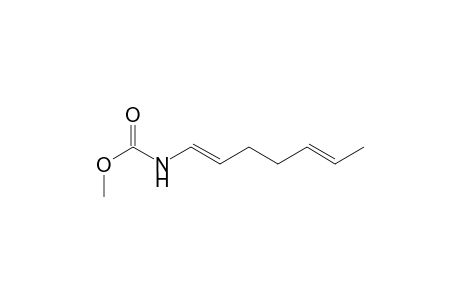 Carbamic acid, 1,5-heptadienyl-, methyl ester, (E,E)-