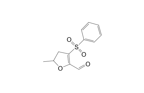 2-Formyl-5-methyl-3-(phenylsulfonyl)-4,5-dihydrofuran