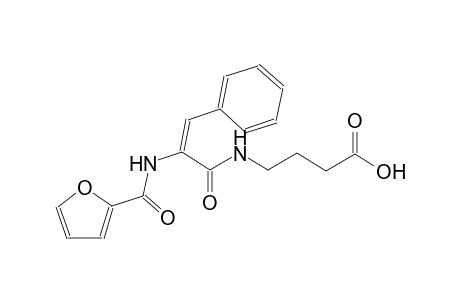 4-{[(2E)-2-(2-furoylamino)-3-phenyl-2-propenoyl]amino}butanoic acid