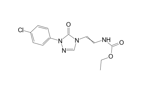 2-(4-Chlorophenyl)-4-(ethyl-N-vinylcarbamate)-2,4-dihydro-[1,2,4]triazol-3-one