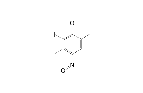 2-Iodo-3,6-dimethyl-4-nitrosophenol