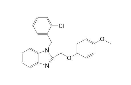 1H-benzimidazole, 1-[(2-chlorophenyl)methyl]-2-[(4-methoxyphenoxy)methyl]-
