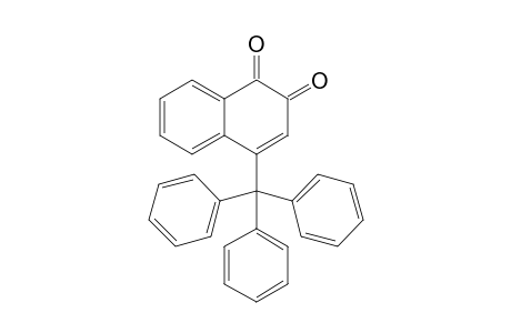 4-Triphenylmethyl-1,2-naphthoquinone