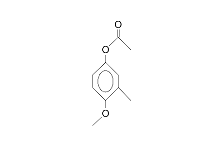 4-Methoxy-3-methyl-phenol acetate