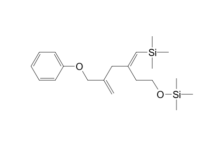 4-(Phenoxymethyl)-1-(trimethylsilyl)-2-(2-(trimethylsilyloxy)ethyl)-1,4-pentadiene