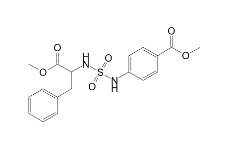 Methyl 4-[[[(1'-Methoxycarbonyl)-2'-phenylethyl]amino}sulfonyl]amino}benzene-1-carboxylate