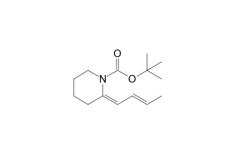 (2Z)-2-[(E)-but-2-enylidene]-1-piperidinecarboxylic acid tert-butyl ester