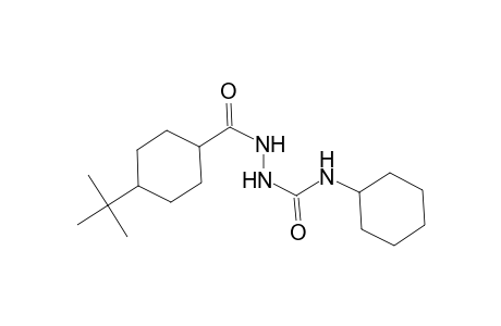 2-[(4-tert-butylcyclohexyl)carbonyl]-N-cyclohexylhydrazinecarboxamide