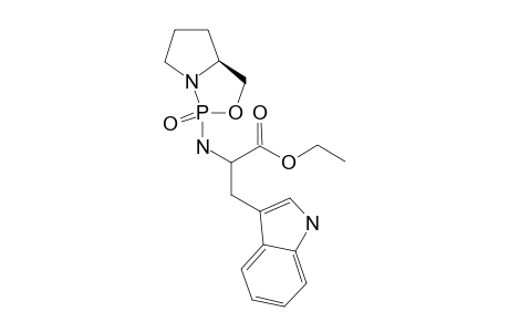 ETHYL-2-[(3AS)-OXO-PERHYDRO-2-LAMBDA(5)-PYRROLO-[1,2-C]-[1,3,2]-OXAZAPHOSPHOL-2-YL]-AMINO-3-(1H-3-INDOL-YL)-PROPANOATE