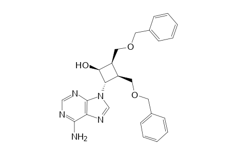 (1S,2S,3R,4R)-2-(6-Amino-purin-9-yl)-3,4-bis-benzyloxymethyl-cyclobutanol