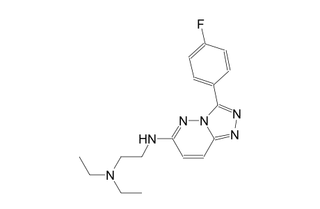 1,2-ethanediamine, N~1~,N~1~-diethyl-N~2~-[3-(4-fluorophenyl)[1,2,4]triazolo[4,3-b]pyridazin-6-yl]-