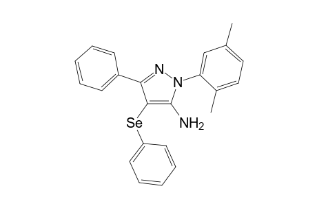 1-(2,5-Dimethylphenyl)-3-phenyl-4-(phenylselanyl)-1H-pyrazol-5- amine