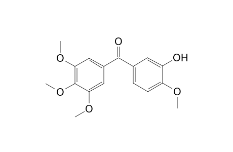 (3-Hydroxy-4-methoxyphenyl)(3,4,5-trimethoxyphenyl)methanone(Phenstatin, 4)