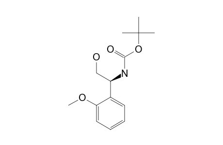 (1R)-N-(TERT.-BUTOXYCARBONYL)-1-(2-METHOXYPHENYL)-2-HYDROXY-ETHYLAMINE