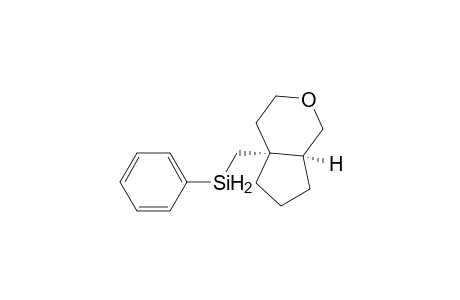 1-[(Phenylsilyl)methyl]-4-oxa-cis-bicyclo[4.3.0]nonane