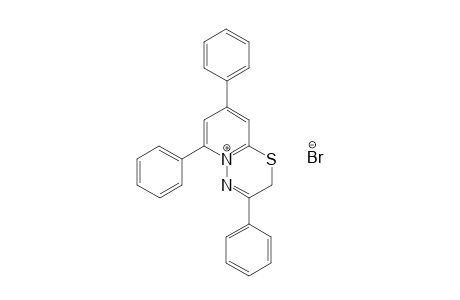 3,6,8-Triphenyl-1,3,4-thiadiazino[1,2-a]pyridinium bromide