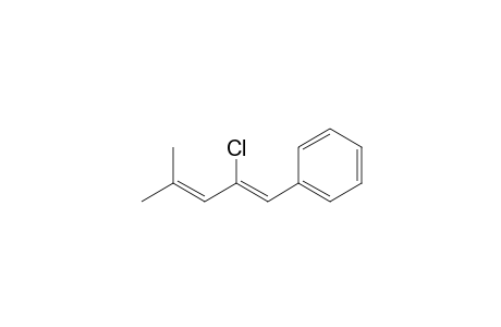 [(1Z)-2-chloranyl-4-methyl-penta-1,3-dienyl]benzene