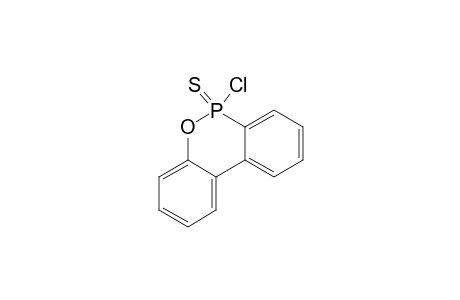 6-Chloro-6H-dibenz(c,E)(1,2)oxaphosphorine-6-sulphide