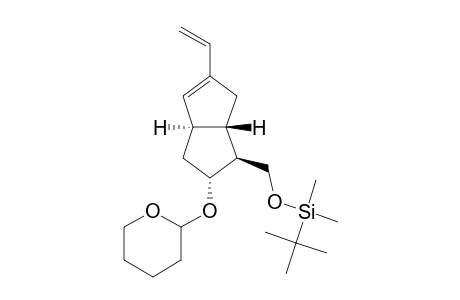 (1R,5S,6S,7R)-6-[((tert-butyldimethylsilyl)oxy)methyl]-7-[(tetrahydropyranyl)oxy]-3-vinylbicyclo[3.3.0]oct-2-ene
