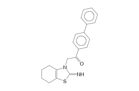 1-[1,1'-Biphenyl]-4-yl-2-(2-imino-4,5,6,7-tetrahydro-1,3-benzothiazol-3(2H)-yl)ethanone