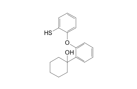 1-[2-(2-Sulfanylphenoxy)phenyl]cyclohexanol
