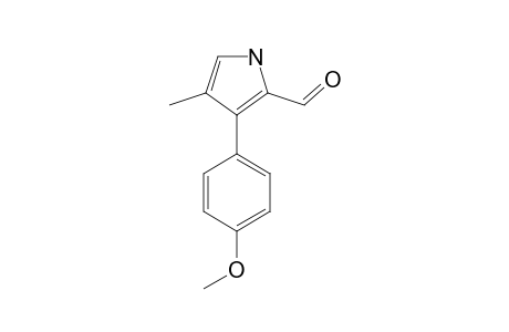 3-(4-METHOXYPHENYL)-4-METHYL-1H-PYRROLE-2-CARBOXALDEHYDE