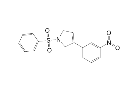 1-Benzenesulfonyl-3-(3-nitrophenyl)-2,5-dihydro-1H-pyrrole