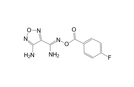 4-amino-N'-[(4-fluorobenzoyl)oxy]-1,2,5-oxadiazole-3-carboximidamide