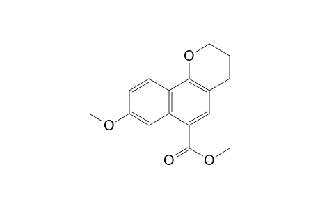 3,4-dihydro-8-methoxy-2H-naphtho[1,2-b]pyran-6-carboxylic acid, methyl ester