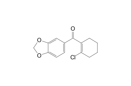 benzo[d][1,3]dioxol-5-yl(2-chlorocyclohex-1-enyl)methanone
