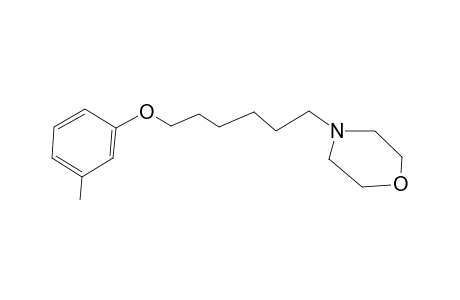 4-[6-(3-Methylphenoxy)hexyl]morpholine