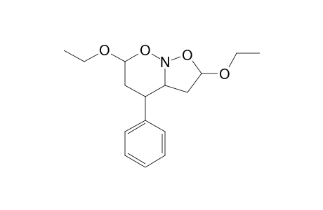 2,6-Diethoxy-4-phenyl-hexahydro-isoxazolo[2,3-b][1,2]oxazine