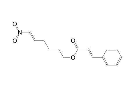 6-Nitro-5(E)-hexenyl-3-phenyl-2(E)-propenoate