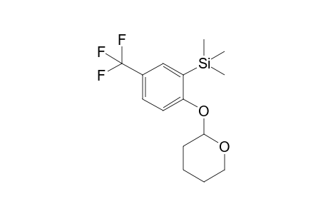 Trimethyl-[2-(2-oxanyloxy)-5-(trifluoromethyl)phenyl]silane