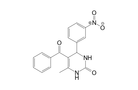 5-Benzoyl-6-methyl-4-(3-nitrophenyl)-3,4-dihydropyrimidin-2(1H)-one