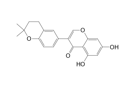 2',3'-Dihydro-5,7-dihydroxy-2',2'-dimethyl-3,6'-bi(4h-1-benzopyran)-4-one