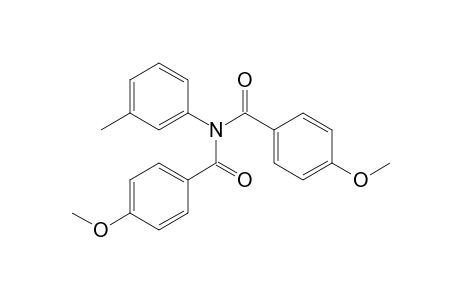 4-Methoxy-N-(4-methoxybenzoyl)-N-(3-methylphenyl)benzamide