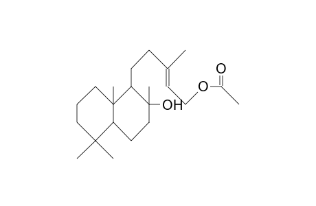 Labd-13(E)-ene-8a,15-diol-15-yl acetate