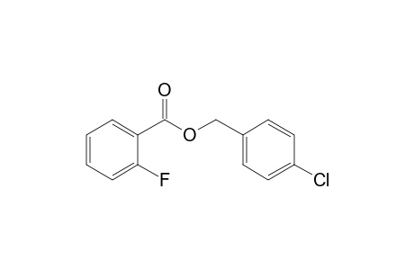 2-Fluorobenzoic acid, 4-chlorobenzyl ester