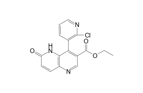 Ethyl 4-(2-Chloropyrid-3-yl)-6-oxo-5,6-dihydro-1,5-naphthyridine-3-carboxylate