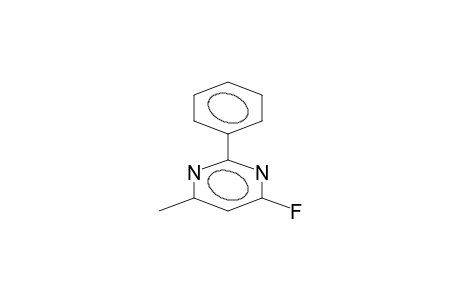 4-FLUORO-2-PHENYL-6-METHYLPYRIMIDINE
