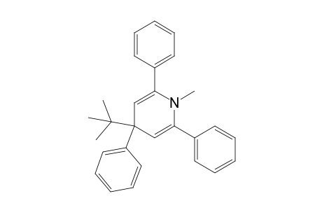 4-(t-Butyl)-1-methyl-2,4,6-triphenyl-1,4-dihydropyridine