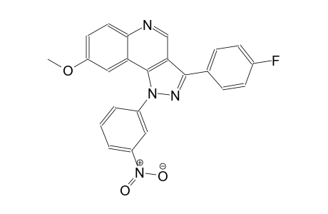 3-(4-fluorophenyl)-1-(3-nitrophenyl)-1H-pyrazolo[4,3-c]quinolin-8-ylmethyl ether