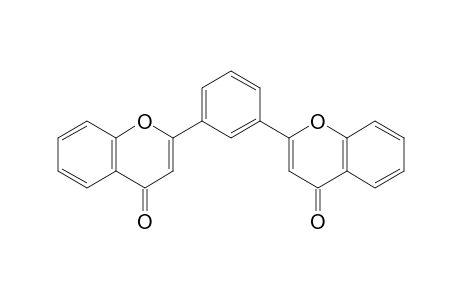 2-[3-(4-ketochromen-2-yl)phenyl]chromone