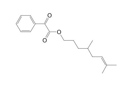 3,7'-Dimethyl-6'-octenyl Benzoylformate