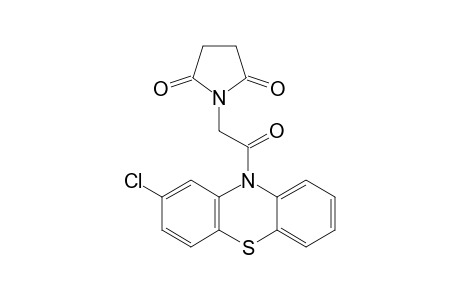 1-[2-(2-Chloro-10H-phenothiazin-10-yl)-2-oxoethyl]pyrrolidine-2,5-dione