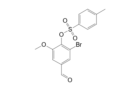 2-BROMO-4-FORMYL-6-METHOXYPHENYL-TOLUENE-P-SULFONATE;COMPOÜND-#18