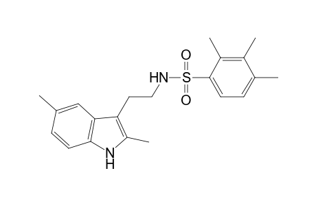 Benzenesulfonamide, N-[2-(2,5-dimethyl-1H-indol-3-yl)ethyl]-2,3,4-trimethyl-